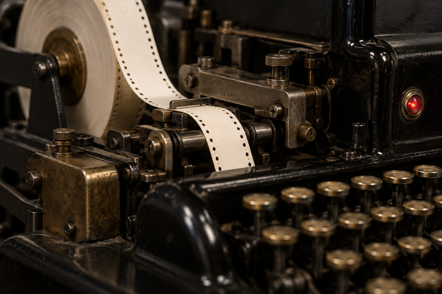 Mexaniki teleprinter detalı